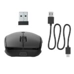 JLab Go Charge fekete vezeték nélküli egér - Image 9