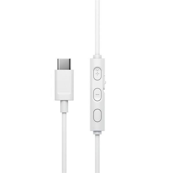 JVC HA-S33UC-W USB-C vezetékes fehér mikrofonos fejhallgató - Image 3