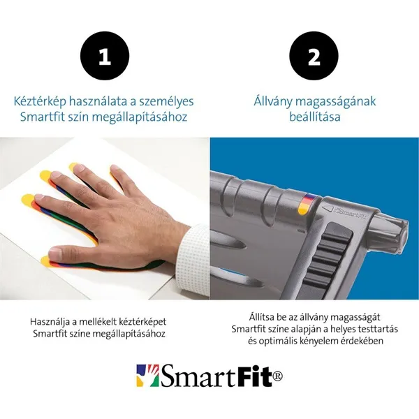 Kensington 60112 SmartFit Easy Riser állítható magasságú szürke notebook állvány - Image 4