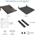 Kensington K52783WW SmartFit Riser állítható magasságú fekete notebook állvány - Image 8