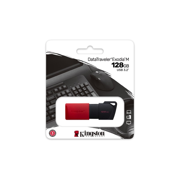 Kingston 128GB USB3.2 DataTraveler Exodia M (DTXM/128GB) Flash Drive - Image 10