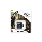 Kingston 256GB SD micro Canvas Go! Plus (SDXC Class 10 UHS-I U3) (SDCG3/256GB) memóriakártya adapterrel - Image 3