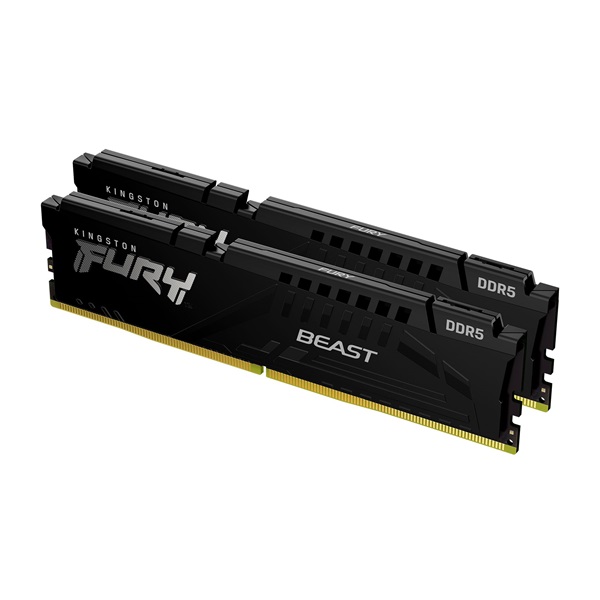 Kingston 32GB 6000MHz DDR-5 Fury Beast Black EXPO (Kit! 2db 16GB) (KF560C30BBEK2-32) memória - Image 2