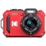 Kodak Pixpro WPZ2 vízálló/porálló/ütésálló digitális piros fényképezőgép + 16Gb microSd + akkumulátor - Image 2