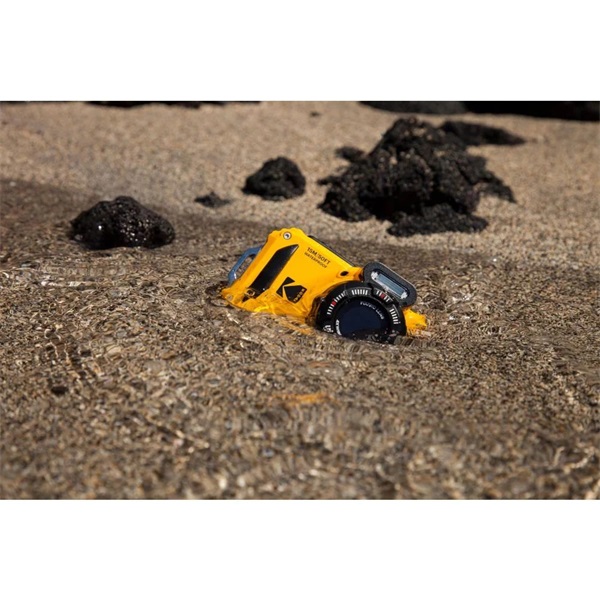 Kodak_Pixpro_WPZ2_vizallo_porallo_utesallo_digitalis_sarga_fenykepezogep-i39393528.jpg Kodak Pixpro WPZ2 vízálló/porálló/ütésálló digitális sárga  fényképezőgép + 16Gb microSd + akkumulátor - Image 5