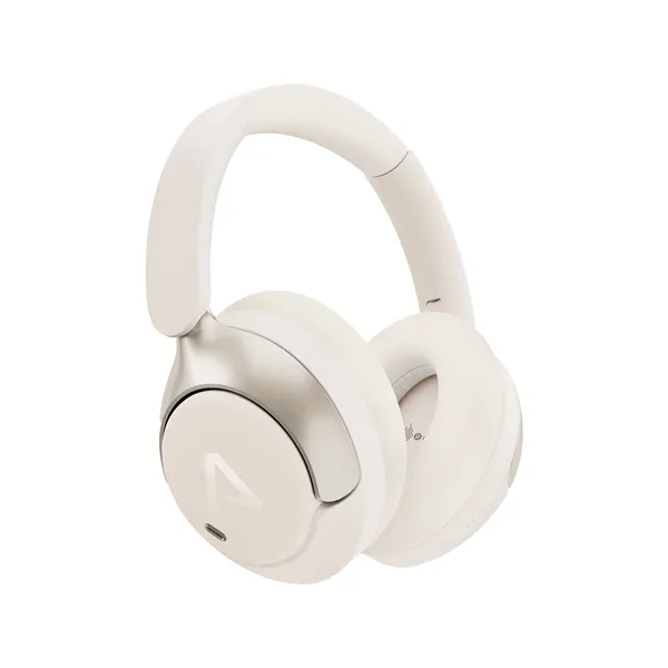 LAMAX HighComfort2 ANC aktív zajszűrős Bluetooth fehér fejhallgató - Image 1