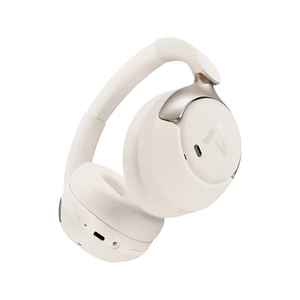 LAMAX HighComfort2 ANC aktív zajszűrős Bluetooth fehér fejhallgató - Image 4