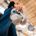 LAMAX HighComfort2 ANC aktív zajszűrős Bluetooth fehér fejhallgató - Image 17