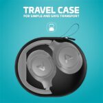 LAMAX NoiseComfort2 Bluetooth ANC Aktív zajszűrős fekete fejhallgató - Image 7