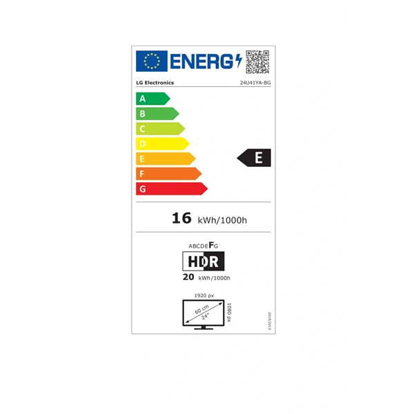 LG 23,8" 24U41YA-B.AEUQ FHD IPS 120Hz HDMI/VGA monitor - Image 6