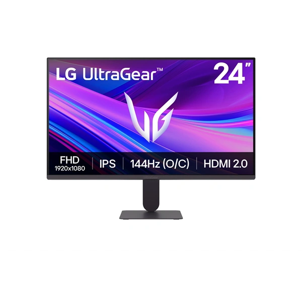 LG 24" 24G411A-B.AEU FHD IPS 144Hz HDMI/DP gamer monitor - Image 1