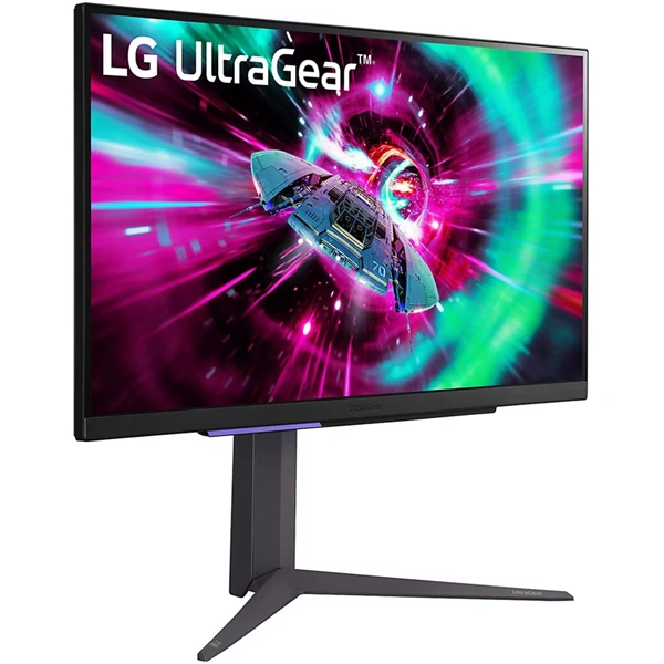 LG Monitor 27" Gamer - 27GR93U-B (IPS; 16:9; 3840x2160; 144Hz; 1ms; 400cd; HDMIx2; DP; USB; G-Sync; HDR, Pivot) - Image 4