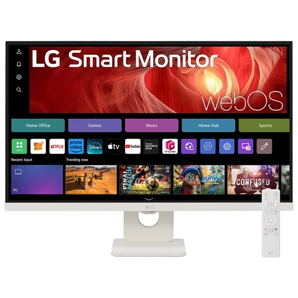 LG 27" 27U731SA-W.AEU 4K UHD IPS HDMI/USB monitor - Image 2