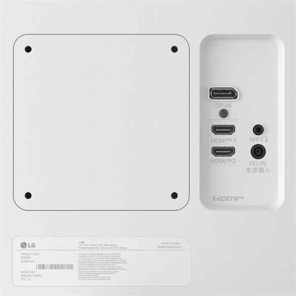 LG 27" 27US500-W.AEU 4K UHD IPS HDMI/DP monitor - Image 9