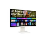LG Smart IPS monitor 31.5" 32SR85U-W, 3840x2160, 16:9, 400cd/m2, 5ms, 2xHDMI/2xUSB/USB-C/Bluetooth/AirPlay2, hangszóró - Image 3