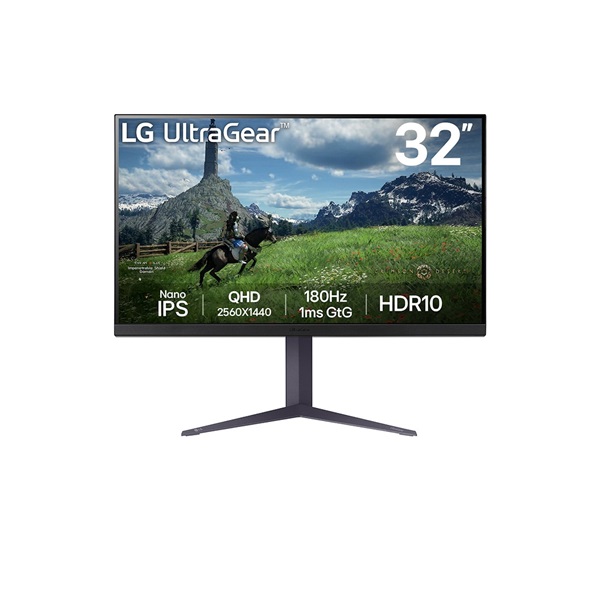 LG 32" 32GS85Q-B.AEU UltraGear QHD Nano IPS 180Hz HDMI/DP/USB gamer monitor - Image 3