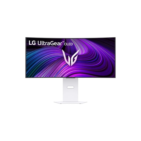 LG 34" 34GX90SA-W.AEU UltraGear WQHD OLED 240Hz DP/HDMI/USB/USB-C/LAN ívelt gamer monitor - Image 1