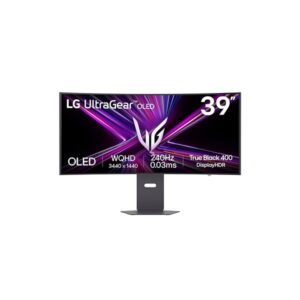 LG 39" 39GX900A-B.AEU UltraGear WQHD OLED 240Hz DP/HDMI/USB/USB-C ívelt gamer monitor
