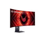 LG 45" 45GS95QE-B UltraGear UWQHD 240Hz HDMI/DP ívelt OLED gamer monitor - Image 4