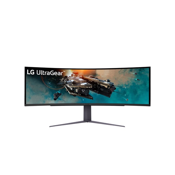 LG 49" 49GR85DC 5120x1440 VA 240Hz HDMI/DP/USB ívelt gamer monitor - Image 1