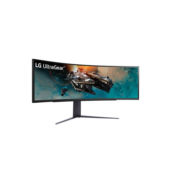LG 49" 49GR85DC 5120x1440 VA 240Hz HDMI/DP/USB ívelt gamer monitor - Image 2