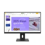 Lenovo 27" ThinkVision E27Q-40 FHD DP/HDMI fekete monitor - Image 2