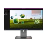 LENOVO Monitor - ThinkVision P27q-40; 27.0" QHD 2560x1440 IPS 120Hz, 16:9, 1500:1, 350cd/m2, 4ms, HDMI, DP, USB A-B-C - Image 2