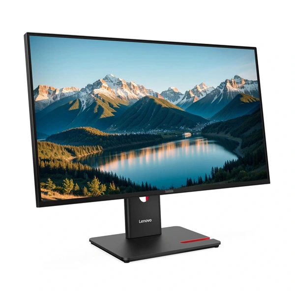 Lenovo 27" ThinkVision T27Q-40 FHD IPS DP/HDMI/VGA/USB-C/USB fekete monitor - Image 3