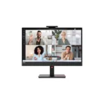 Lenovo 27" ThinkVision T27hv-30 FHD IPS DP/HDMI/VGA/USB-C/USB fekete monitor - Image 2