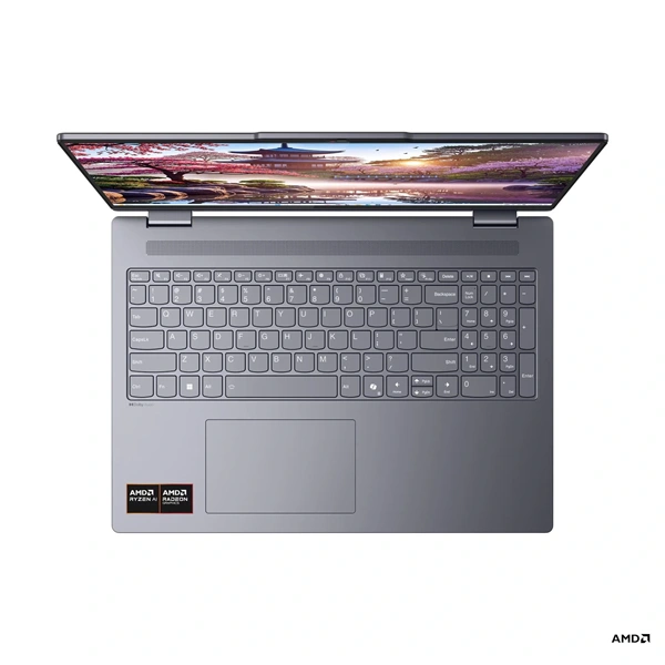 Lenovo IdeaPad 5 16AKP10 16"WUXGA Touch/AMD Ryzen AI 5 340/16GB/512GB/Int.VGA/Win11 Pro/szürke laptop - Image 2
