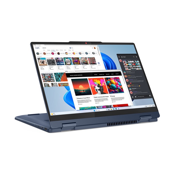 Lenovo IdeaPad 5 2in1 14IRU9 14"WUXGA/Intel Core 3 100U/8GB/1TB/Int.VGA/Win11/kék laptop - Image 12