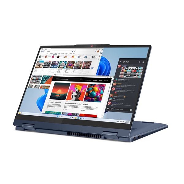 Lenovo IdeaPad 5 2in1 14IRU9 14"WUXGA/Intel Core 3 100U/8GB/1TB/Int.VGA/Win11/kék laptop - Image 13