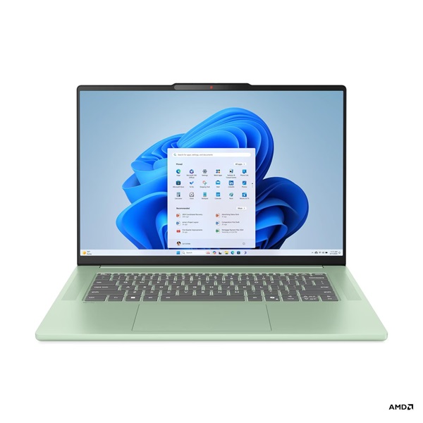 Lenovo IdeaPad Slim 5 15ARP10 15,3"WUXGA/AMD Ryzen 7 7735HS/16GB/1TB/Int.VGA/DOS/tengerhab zöld/alumínium házas laptop - Image 1