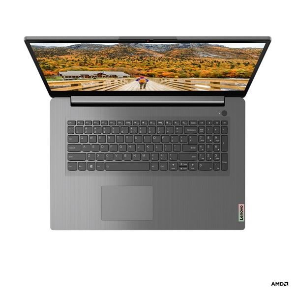 Lenovo Ideapad 3 17ALC6 17,3"HD+/AMD Ryzen 7-5700U/12GB/512GB/Int.VGA/FreeDOS/szürke laptop - Image 1