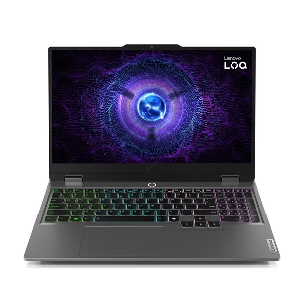 Lenovo LOQ Gaming 15IAX9 15,6"FHD/Intel Core i5-12450HX/16GB/1TB/RTX 4060 8GB/FreeDOS/szürke laptop - Image 1