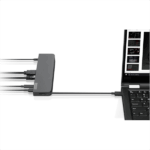 Lenovo ThinkPad 40AU0065EU 65W USB-C Mini Dock fekete dokkoló - Image 3