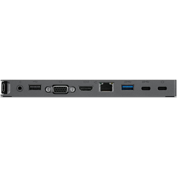 Lenovo ThinkPad 40AU0065EU 65W USB-C Mini Dock fekete dokkoló - Image 4