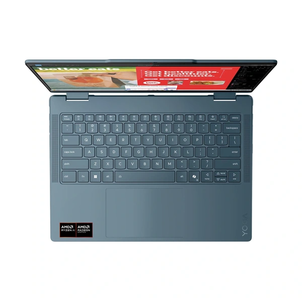 Lenovo Yoga 7 14AKP10 14"WUXGA Touch/AMD Ryzen AI 5 340/16GB/512GB/Int.VGA/Win11/kagylóhéj laptop - Image 2