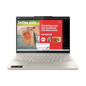Lenovo Yoga 7 2-in-1 14AKP10 15,3"WUXGA/AMD Ryzen AI 7 350/16GB/512GB/Int.VGA/Win11/homok ezüst laptop + YOGA sleeve