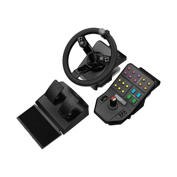 Logitech G Saitek Farming Simulator csomag fekete (kormány + pedál + vezérlőpanel)