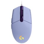 Logitech G203 Lightsync lila gamer egér - Image 2