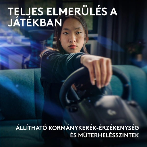 Logitech G923 Racing Wheel and Pedals Xbox One/PC kormány + pedál - Image 10