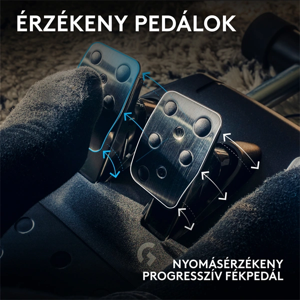 Logitech G923 Racing Wheel and Pedals Xbox One/PC kormány + pedál - Image 8