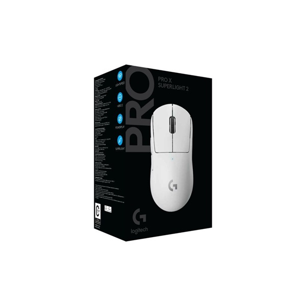 Logitech G PRO X SUPERLIGHT 2 LIGHTSPEED vezeték nélküli fehér gamer egér - Image 10