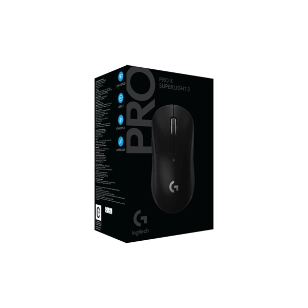 Logitech G PRO X SUPERLIGHT 2 LIGHTSPEED vezeték nélküli fekete gamer egér - Image 10