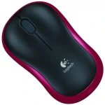 Logitech M185 vezeték nélküli piros notebook egér - Image 5