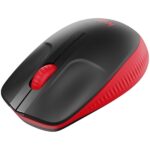 Logitech M190 piros vezeték nélküli egér - Image 8
