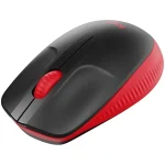 Logitech M190 piros vezeték nélküli egér - Image 4