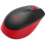 Logitech M190 piros vezeték nélküli egér - Image 9