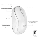Logitech M240 Silent Bluetooth mouse Off White - Image 2